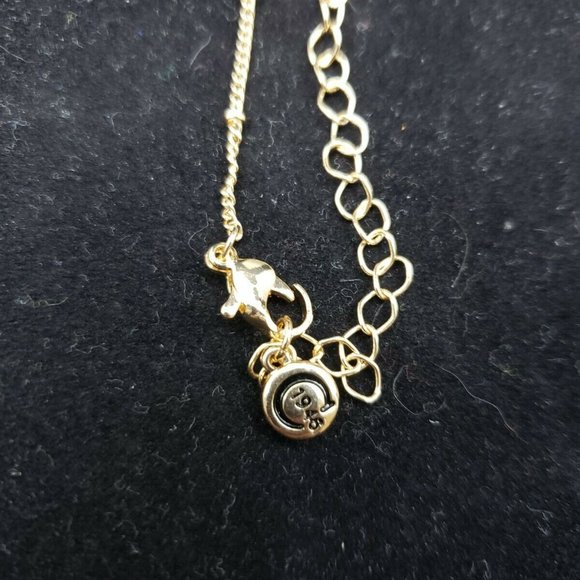 C1946 Cross, Calico and Rose Gold Tone Necklace - Picture 7 of 9